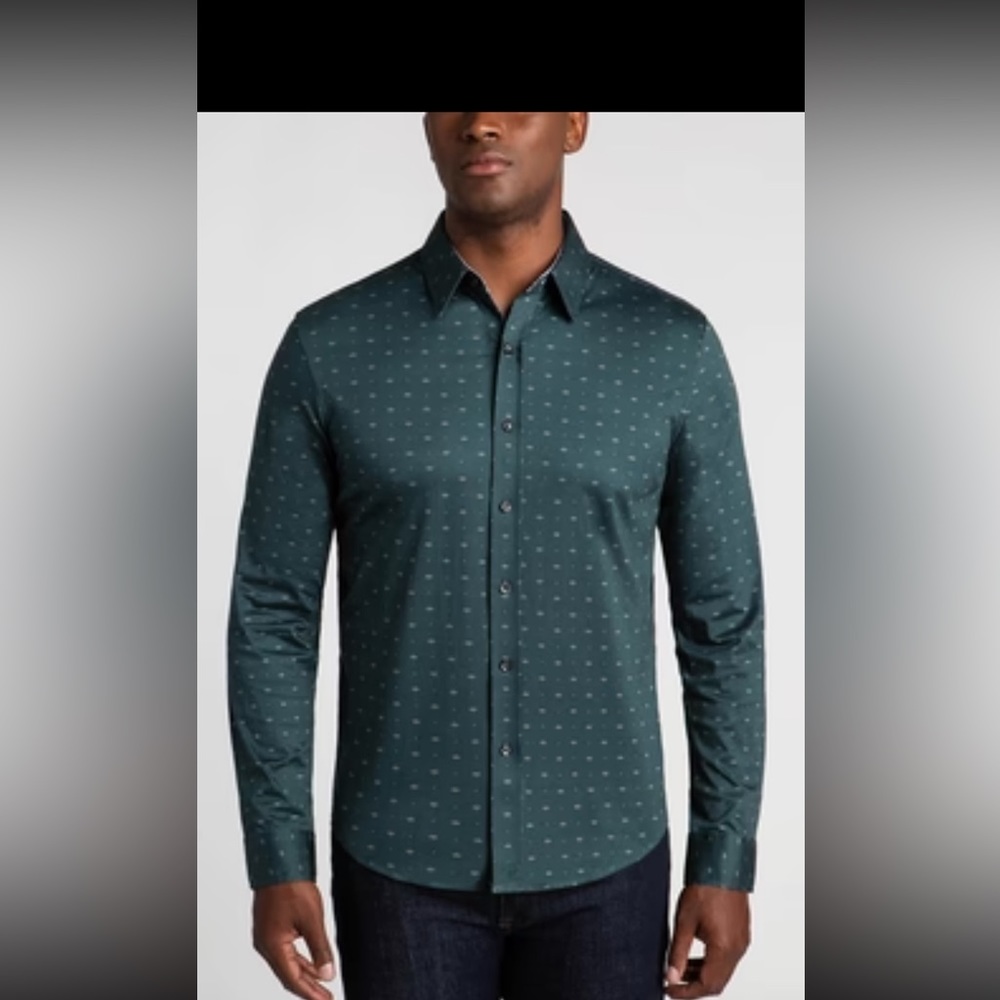 Buttercloth button up in Waterloo drift cotton 10.0